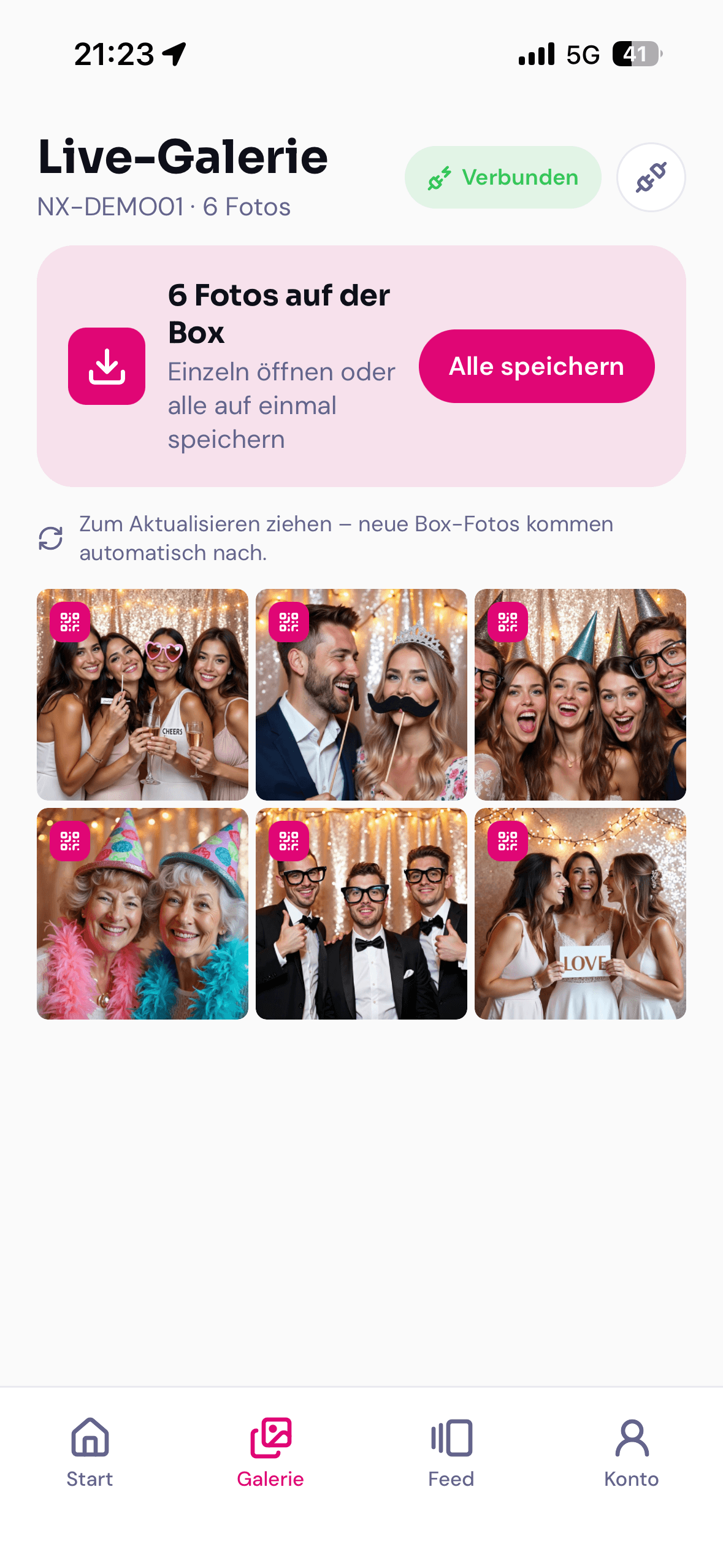 Foto's meteen op je telefoon