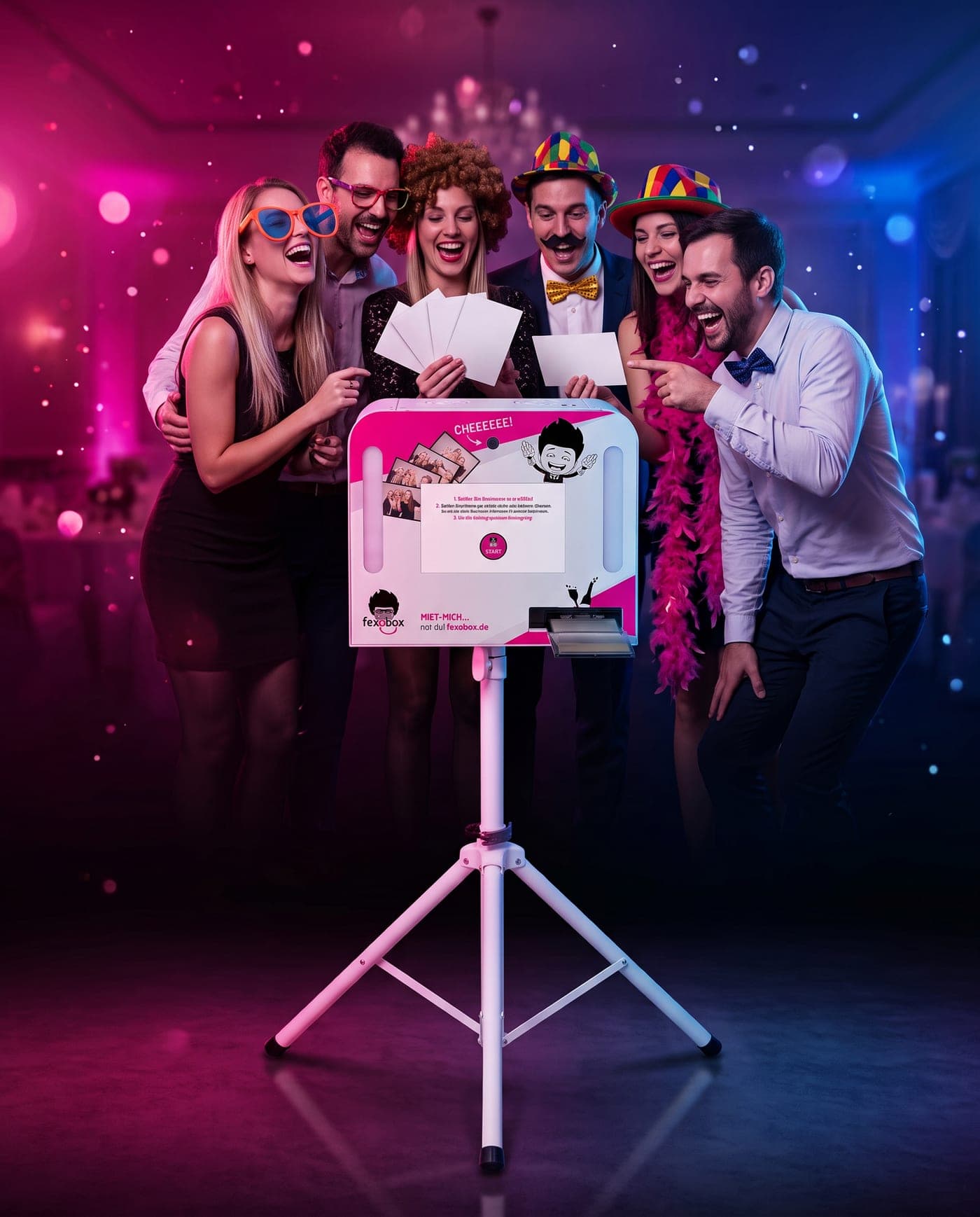 fexobox photobooth huren - all-in pakket vanaf 259€