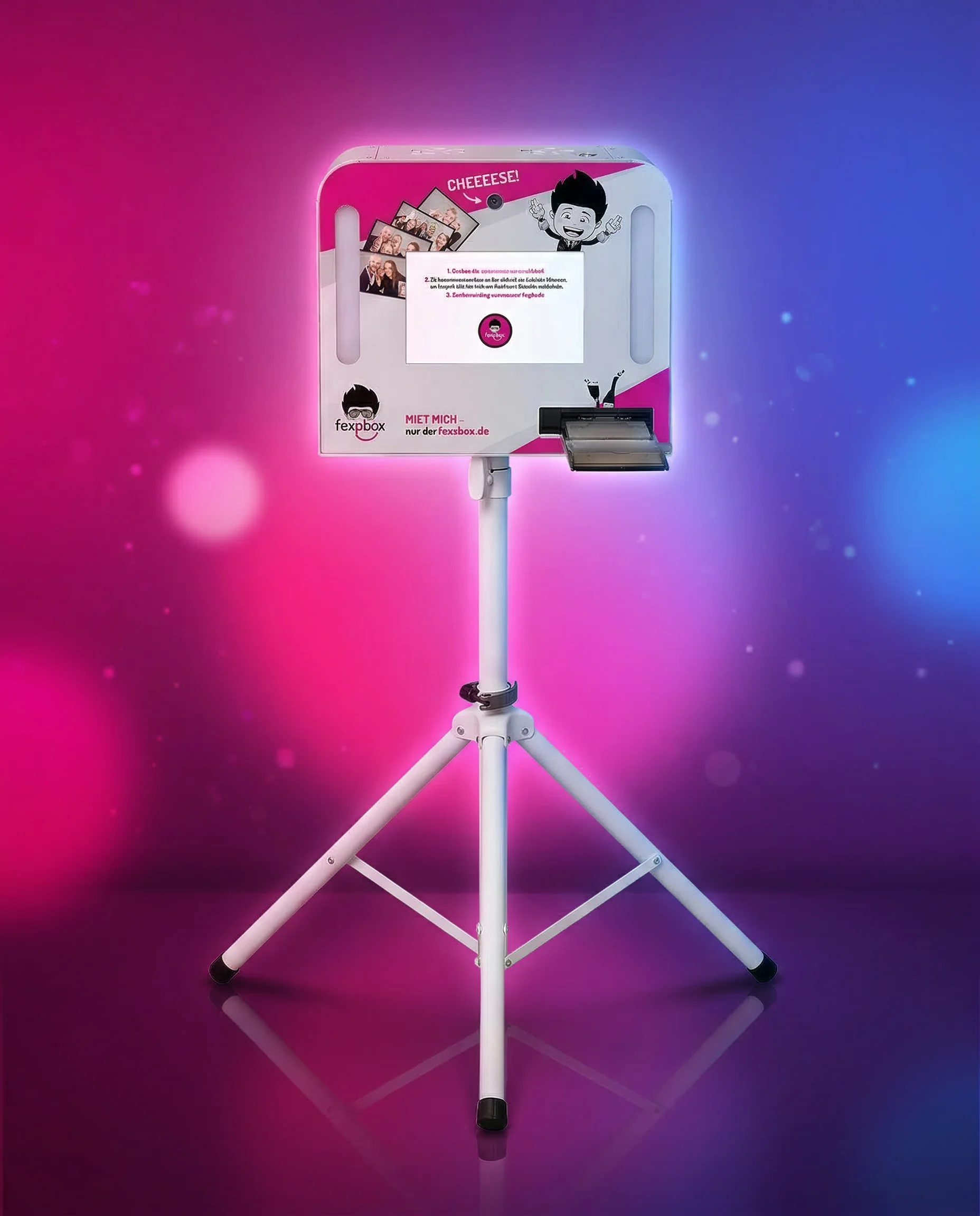 fexobox photobooth huren - all-in pakket vanaf 269€