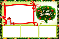 Photoboothprinttemplate Christmas Merry – categorie Kerstmis