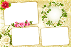 Photoboothprinttemplate Gelbe-Rosen – categorie Huwelijk