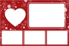 Photoboothprinttemplate Wedding Red – categorie Huwelijk