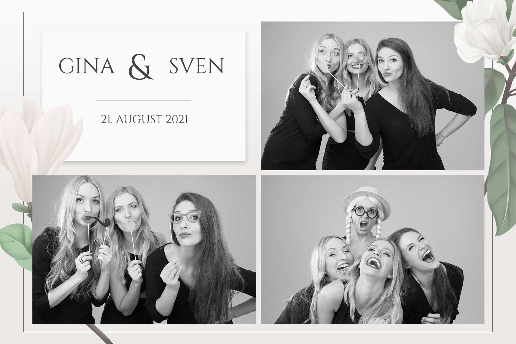 Photobooth printtemplate Magnolia