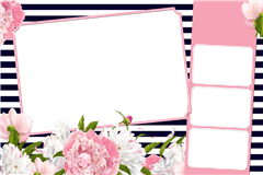 Photoboothprinttemplate stripes – categorie Sonstiges